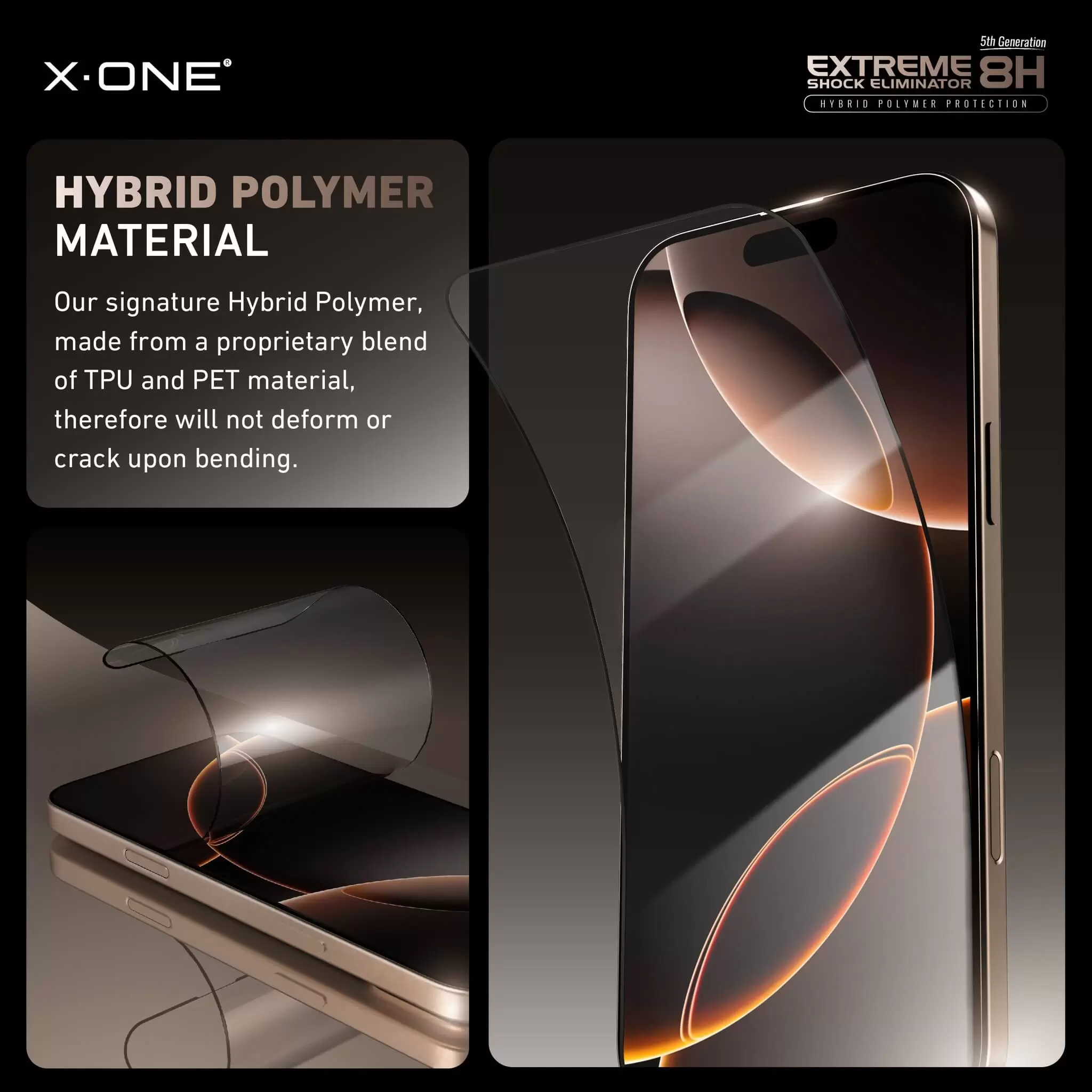 Extreme Shock Eliminator 8H z zestawem instalacyjnym - Clear HD