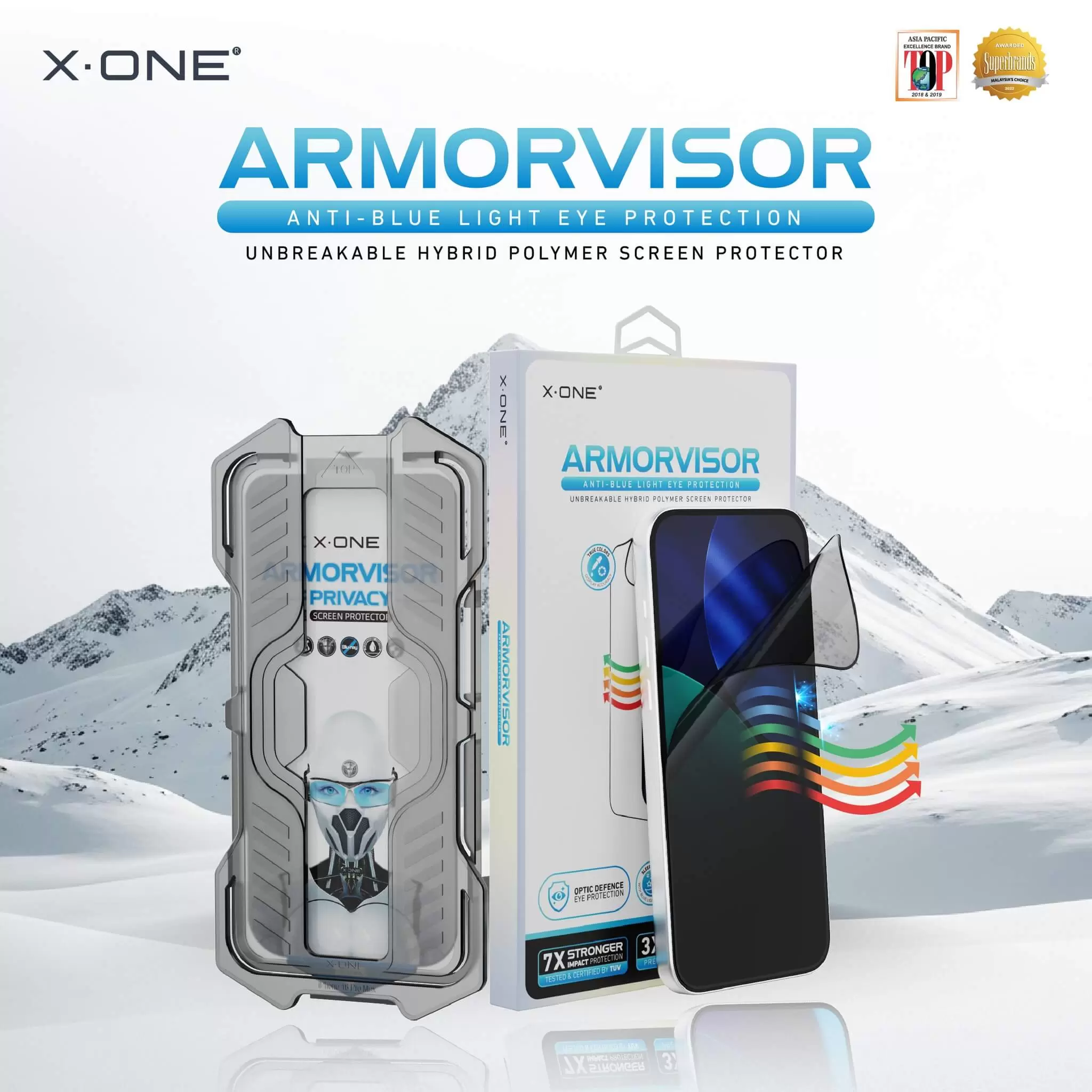 Armorvisor Privacy z zestawem instalacyjnym
