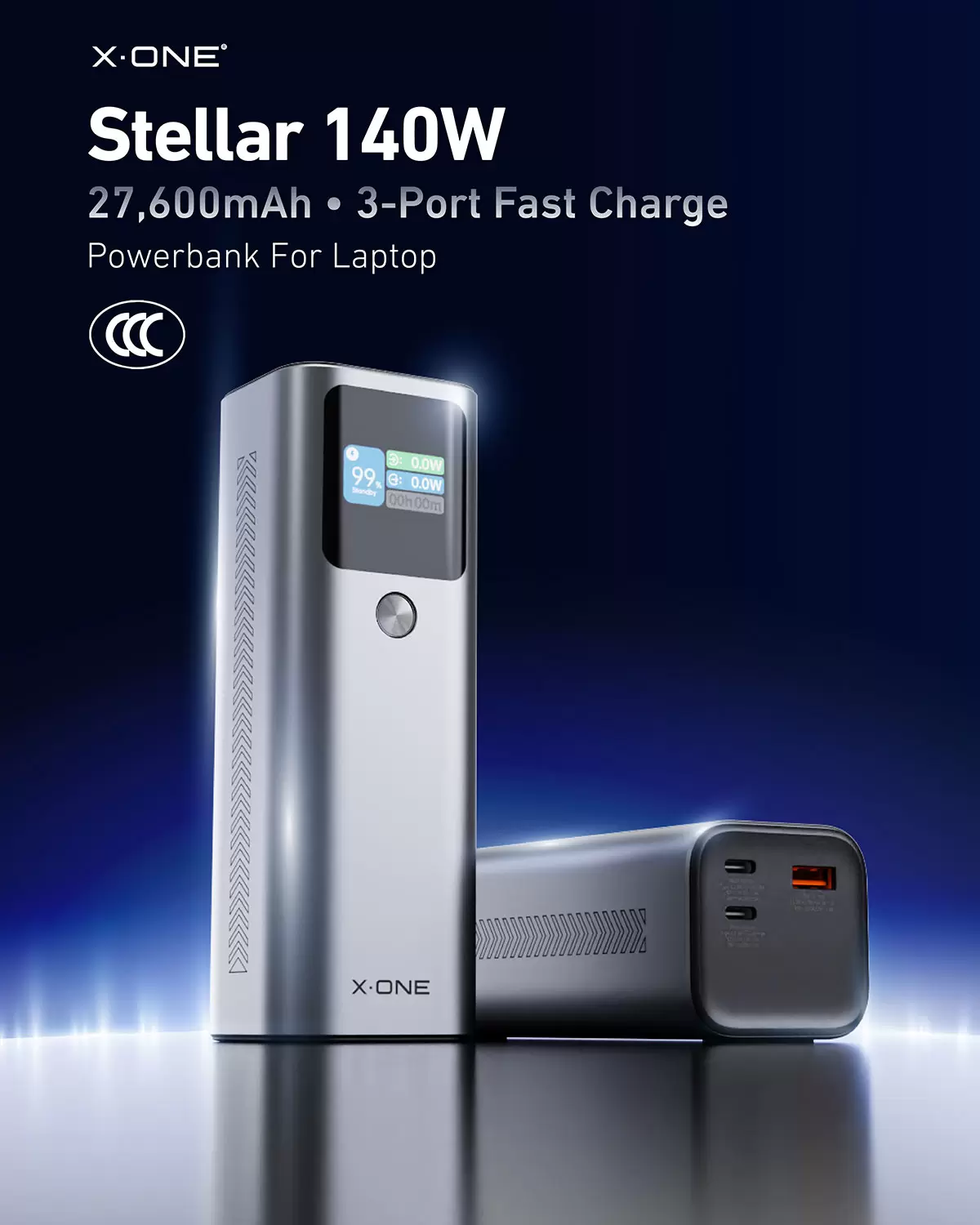 Gwiezdny powerbank 140W 27600mAh